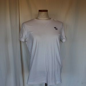 White Abercrombie & Fitch muscle tee